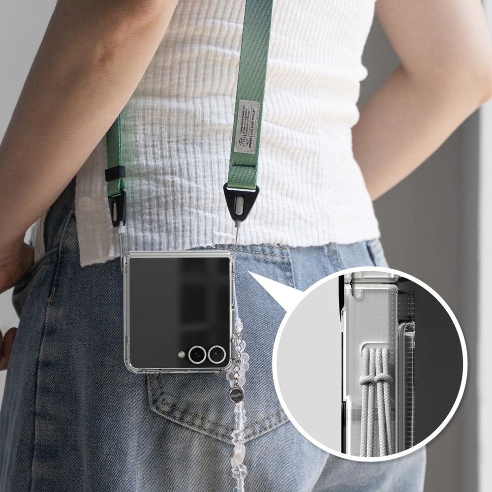Ringke Fusion Magnetic MagSafe Case for Samsung Galaxy Z Flip 7 - Cleareng