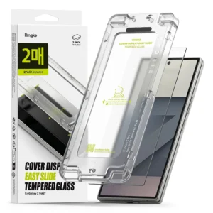 Ringke Cover Display Easy Slide Tempered Glass 2-pack for Samsung Galaxy Z Fold 7 - Transparenteng