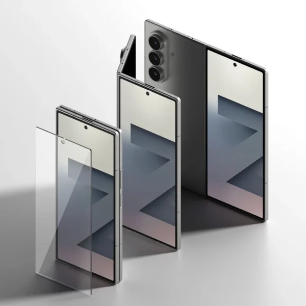 Ringke Cover Display Easy Slide Tempered Glass 2-pack for Samsung Galaxy Z Fold 7 - Transparenteng