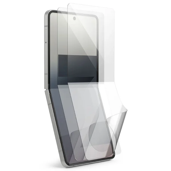 Ringke Dual Easy Pro 2-pack protective film for Samsung Galaxy Z Flip 7 - transparenteng