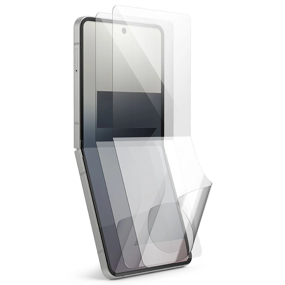 Ringke Dual Easy Pro 2-pack protective film for Samsung Galaxy Z Flip 7 - transparenteng