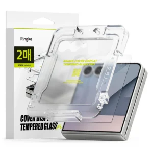Ringke Cover Display Easy Slide Tempered Glass 2-pack for Samsung Galaxy Z Flip 7 - Transparenteng