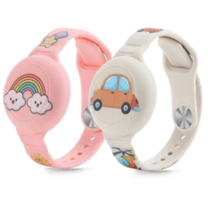 Tech-Protect Smooth 2-pack Case for Apple AirTag 1/2 for Kids - Multicoloreng