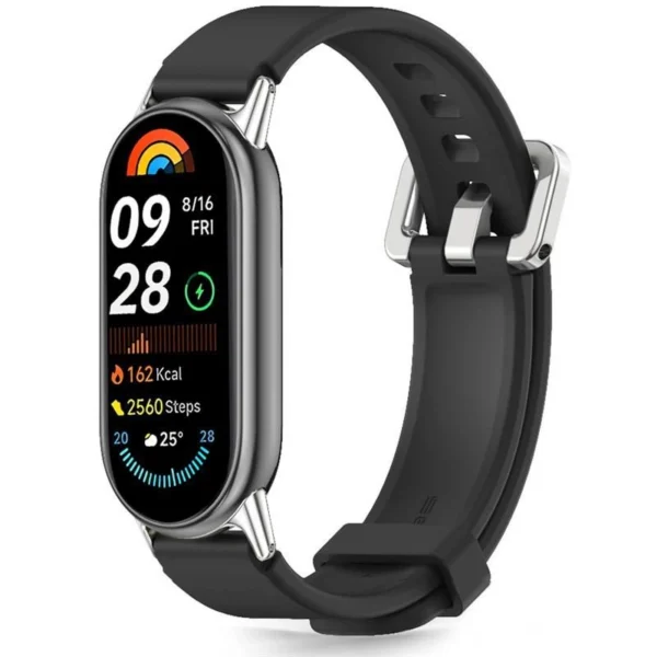 Tech-Protect IconBand Classic strap for Xiaomi Smart Band 8 / 9 / 10 / NFC - blackeng