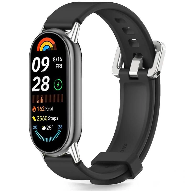 Tech-Protect IconBand Classic strap for Xiaomi Smart Band 8 / 9 / 10 / NFC - blackeng