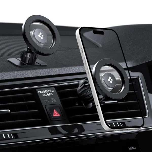 Spigen MFT13 MagSafe Car Holder for Cockpit or Air Vent - Blackeng