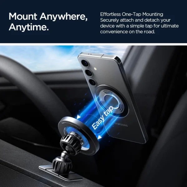 Spigen MFT13 MagSafe Car Holder for Cockpit or Air Vent - Blackeng