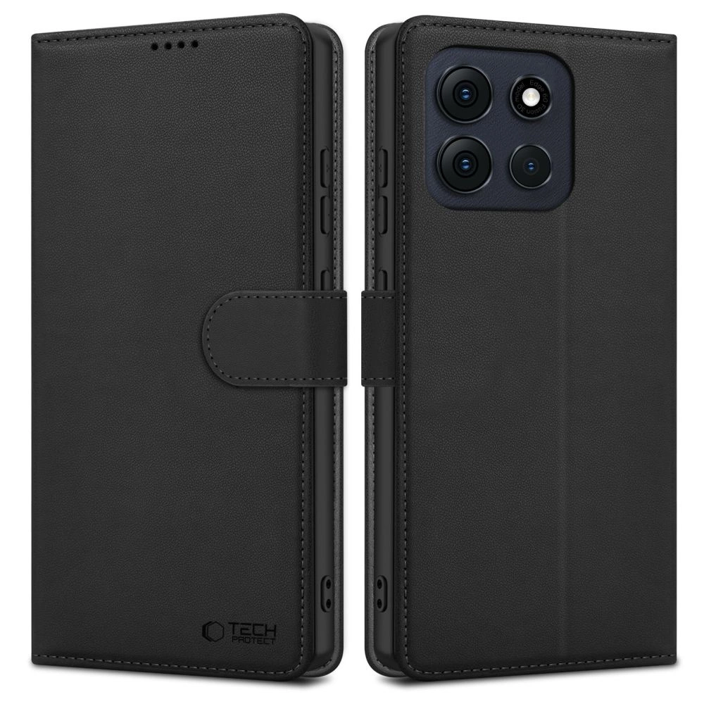 Tech-Protect Wallet Case for Motorola Moto G56 5G - Blackeng