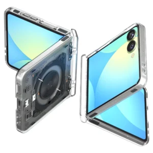 Spigen Ultra Hybrid Pro MagSafe Case for Samsung Galaxy Z Flip 7 Zero One - Transparenteng