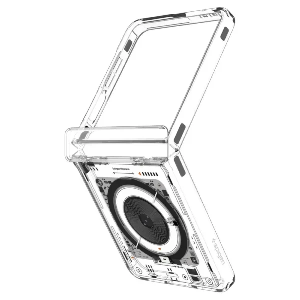 Spigen Ultra Hybrid Pro MagSafe Case for Samsung Galaxy Z Flip 7 Zero One - Transparenteng