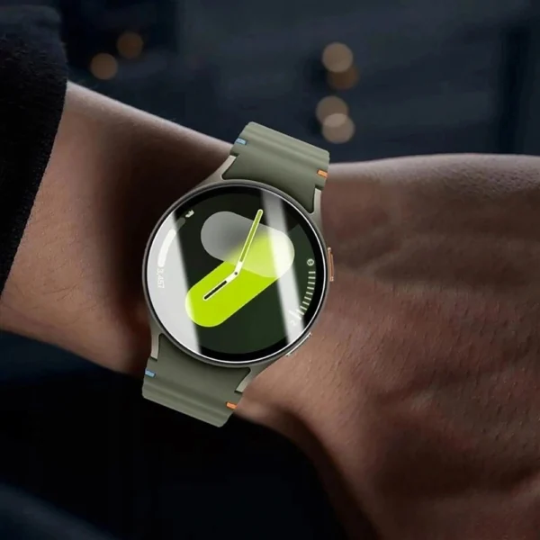 Tech-Protect Glass Fit+ 2-pack tempered glass for Samsung Galaxy Watch 8 Classic 46 mm - transparenteng