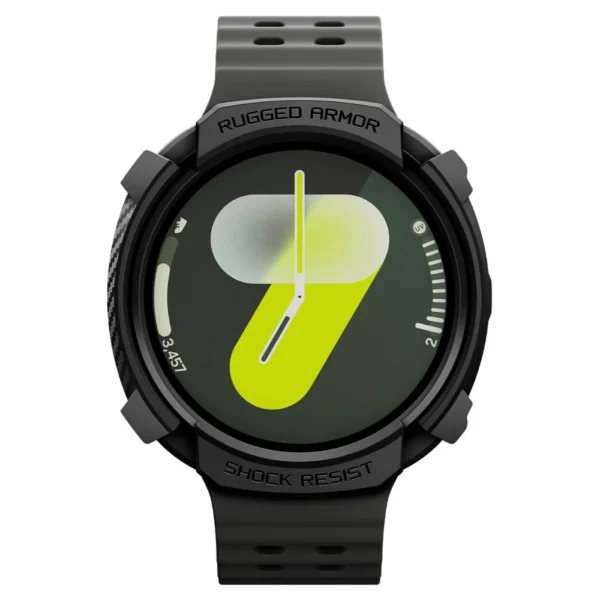 Spigen Rugged Armor Case for Samsung Galaxy Watch 8 44mm - Matte Blackeng
