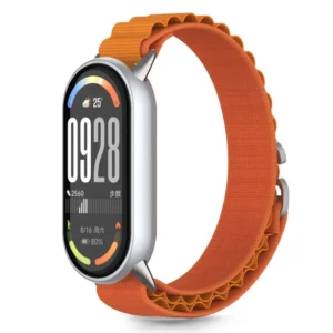 Tech-Protect Nylon Pro Strap for Xiaomi Smart Band 8 / 9 / 10 / NFC - Orangeeng
