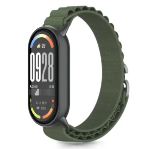 Tech-Protect Nylon Pro Strap for Xiaomi Smart Band 8 / 9 / 10 / NFC - Greeneng