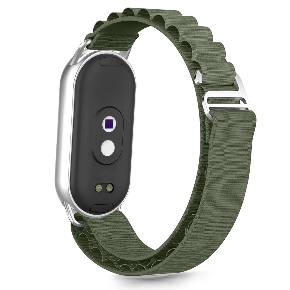Tech-Protect Nylon Pro Strap for Xiaomi Smart Band 8 / 9 / 10 / NFC - Greeneng