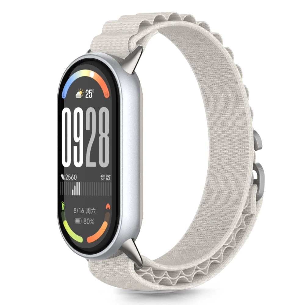 Tech-Protect Nylon Pro Strap for Xiaomi Smart Band 8 / 9 / 10 / NFC - Beigeeng