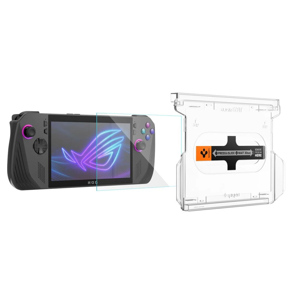 Spigen Glas.TR EZ Fit 2-pack Tempered Glass for Asus Rog Ally X - Transparenteng
