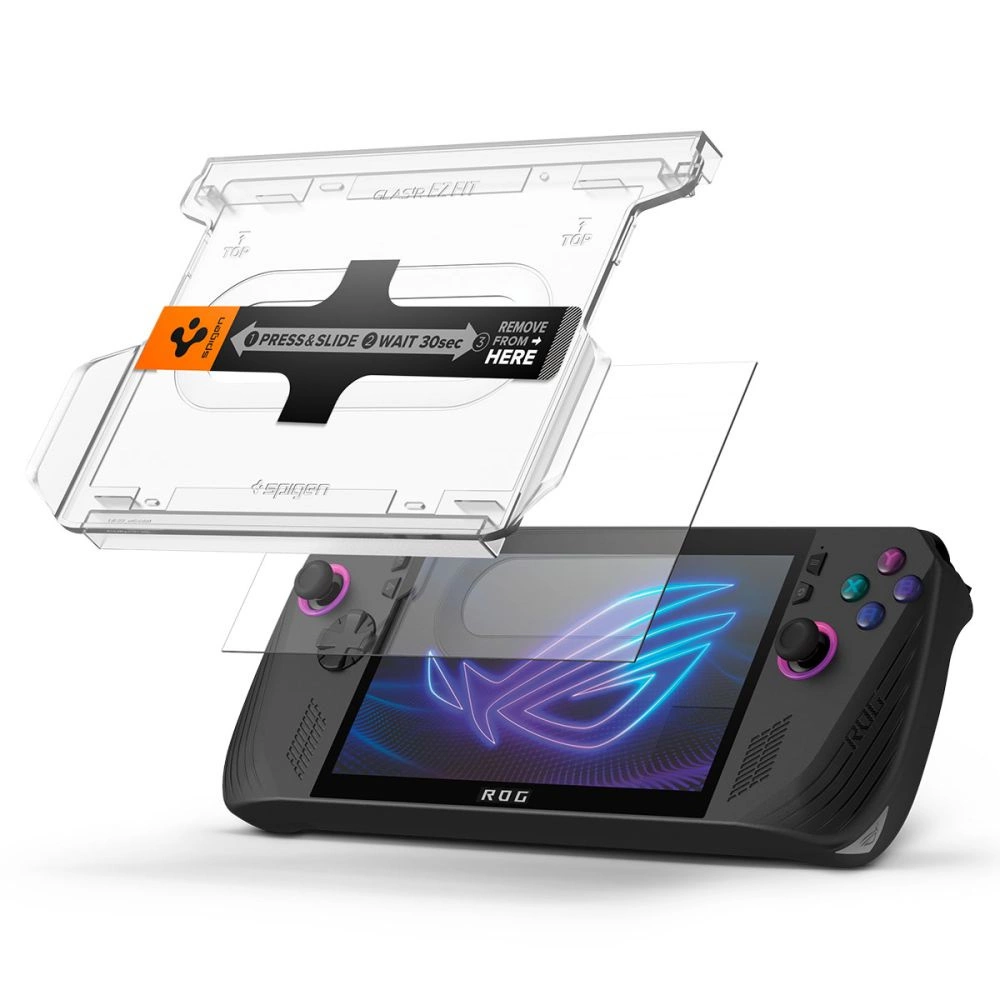 Spigen Glas.TR EZ Fit 2-pack Tempered Glass for Asus Rog Ally X - Transparenteng