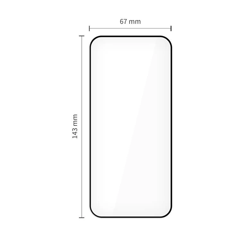 Tech-Protect Quick Set+ 2-pack tempered glass for iPhone 12 / 12 Pro - blackeng