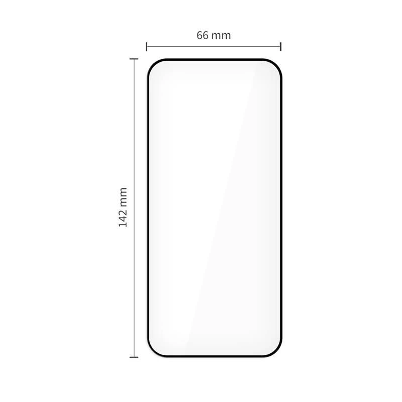 Tech-Protect Quick Set+ 2-pack tempered glass for iPhone 15 Pro - blackeng