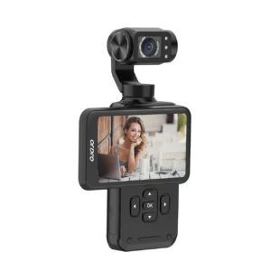 Ordro Pocket M5 3-Axis Gimbal Camera, 5K, for Vlogging and YouTube – Blackeng