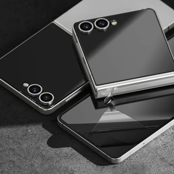 Ringke Protector Pro 3-in-1 Protective Set for Samsung Galaxy Z Flip 7 - Transparenteng