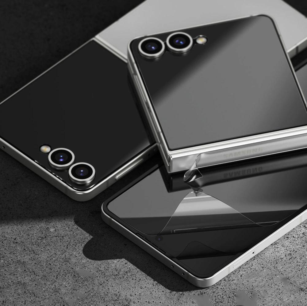 Ringke Protector Pro 3-in-1 Protective Set for Samsung Galaxy Z Flip 7 - Transparenteng