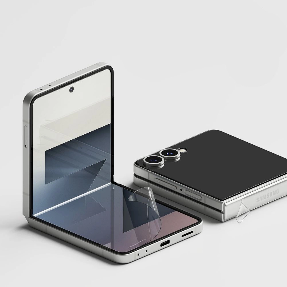 Ringke Protector Pro 3-in-1 Protective Set for Samsung Galaxy Z Flip 7 - Transparenteng