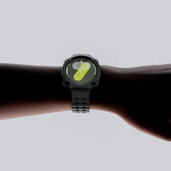 Spigen Rugged Armor Case for Samsung Galaxy Watch 8 40mm - Matte Blackeng
