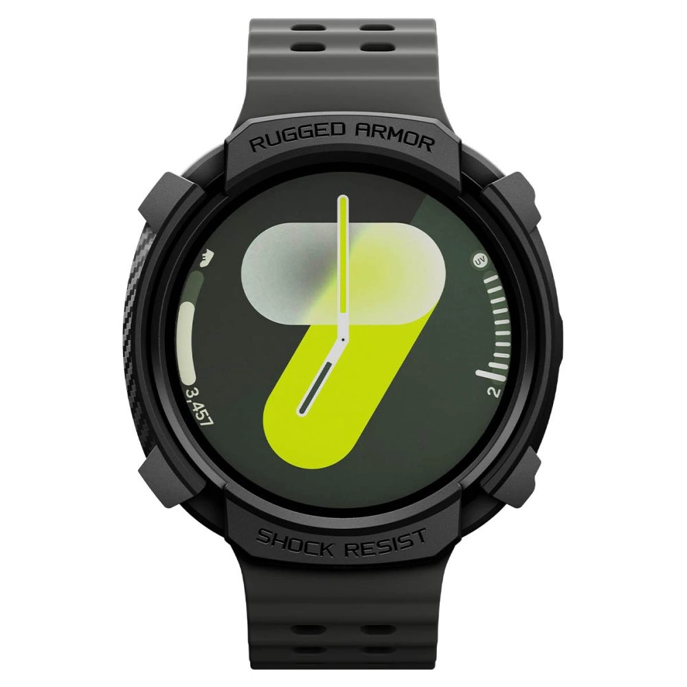 Spigen Rugged Armor Case for Samsung Galaxy Watch 8 40mm - Matte Blackeng
