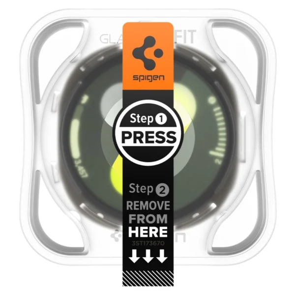 Spigen Glas.TR ”Ez-Fit” Tempered Glass for Samsung Galaxy Watch 8 44mm - Transparenteng