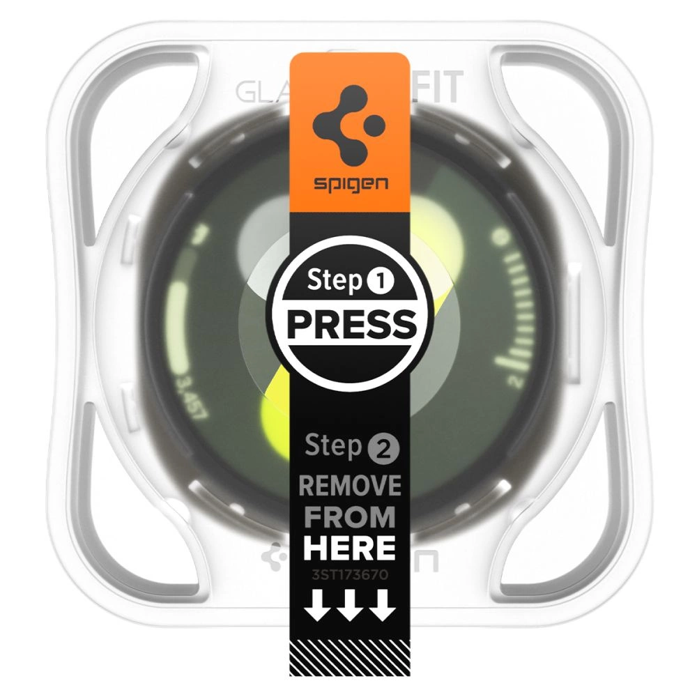 Spigen Glas.TR ”Ez-Fit” Tempered Glass for Samsung Galaxy Watch 8 44mm - Transparenteng