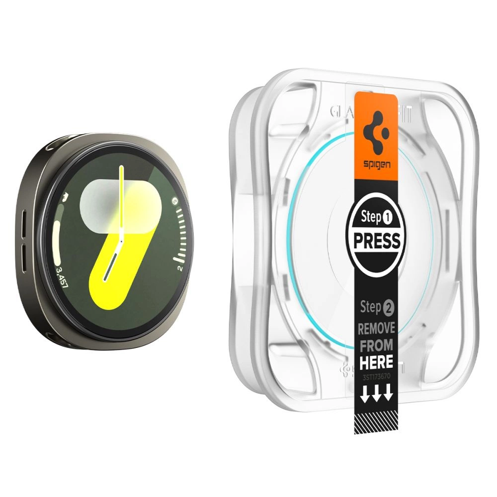 Spigen Glas.TR ”Ez-Fit” Tempered Glass for Samsung Galaxy Watch 8 44mm - Transparenteng