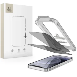Tech-Protect Quick Set Spy+ Privacy Glass 2-pack for iPhone 12 / 12 Proeng