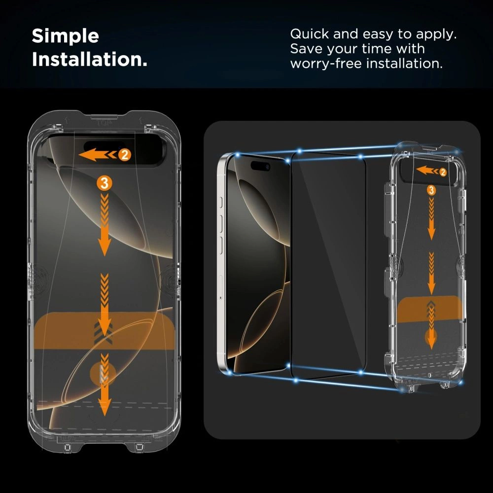 Tech-Protect Quick Set Spy+ Privacy Glass 2-pack for iPhone 15 / 16eng