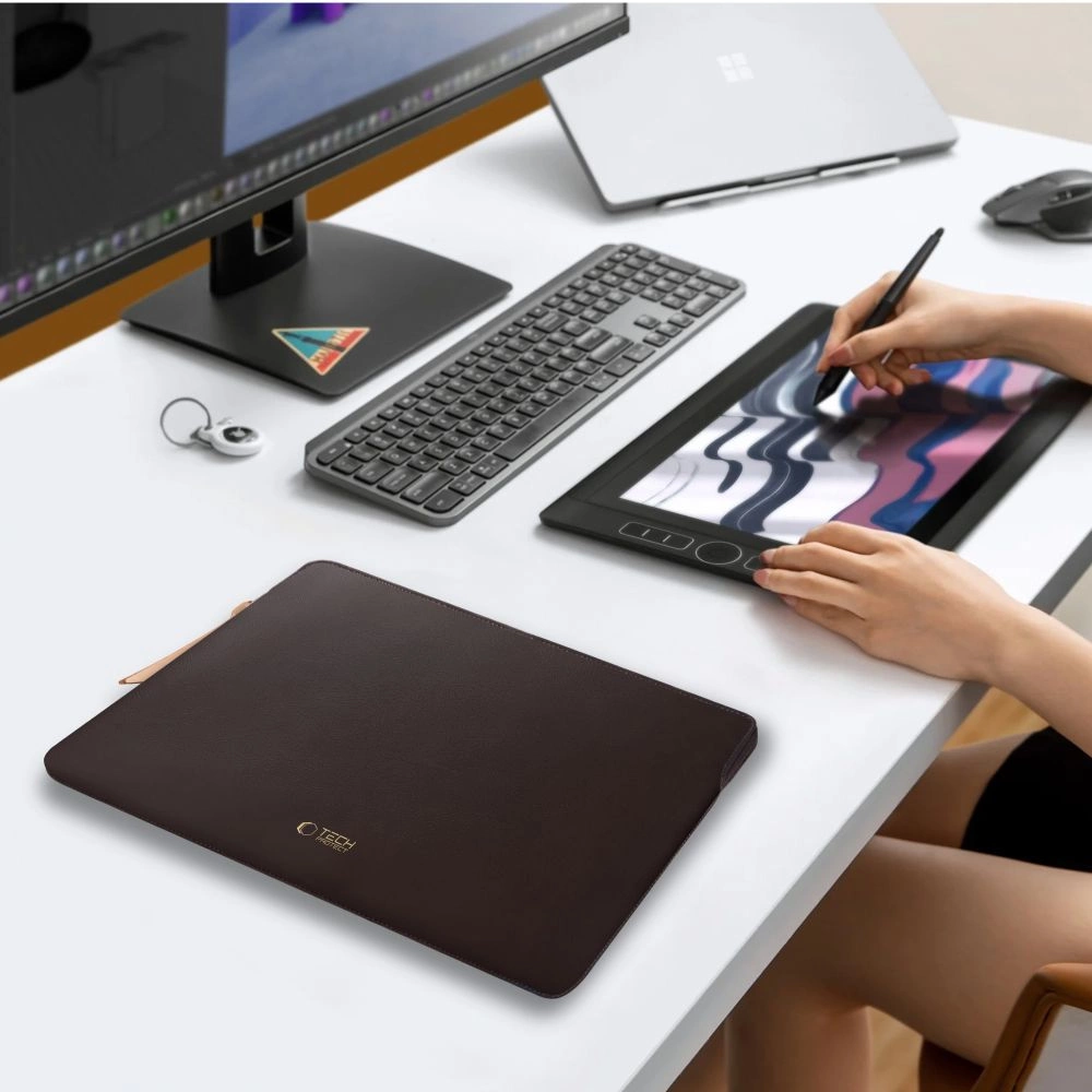 Tech-Protect Fleece Laptop Bag 15-16 - Browneng