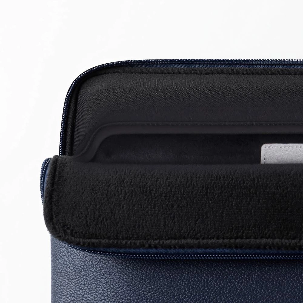 Tech-Protect Fleece Laptop Bag 15-16 - Navy Blueeng