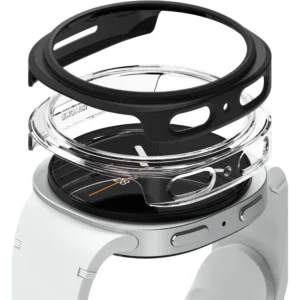 Ringke Slim 2-pack Case for Samsung Galaxy Watch 8 40mm - Transparent-Matte Blackeng