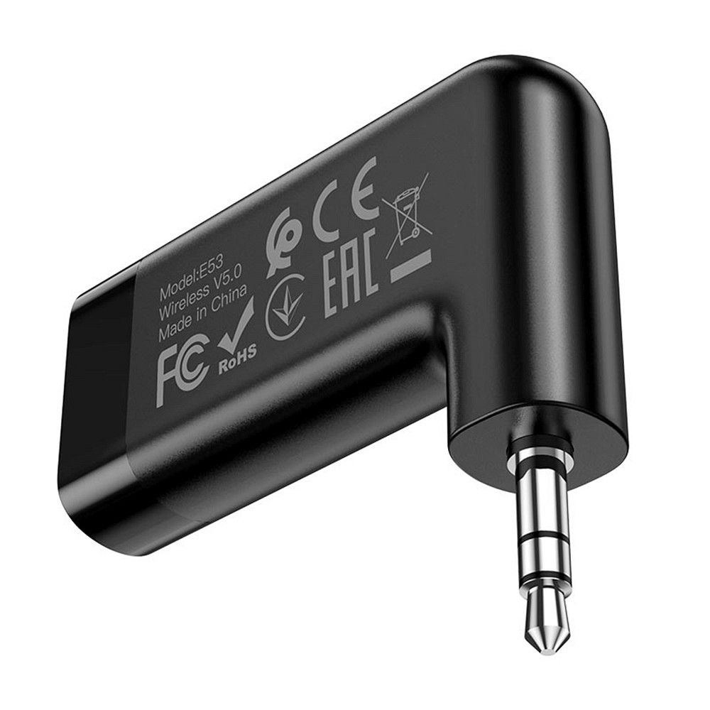 HOCO wireless car receiver AUX E53 black