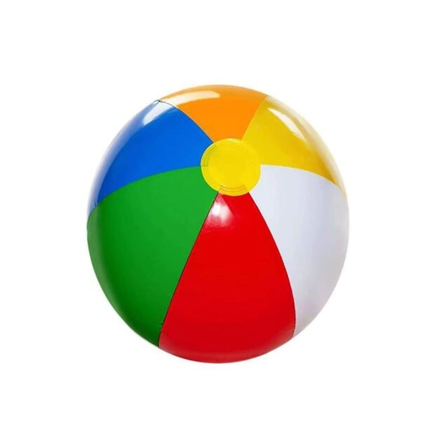 Colorful inflatable ball