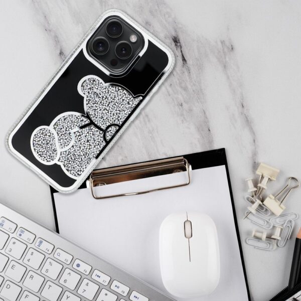 TEDDY BEAR Case for IPHONE 17 Pro Max silver