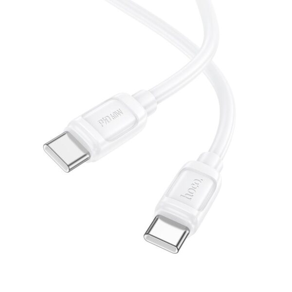 HOCO cable Type C to Type C 5A 240W X115 1 m white