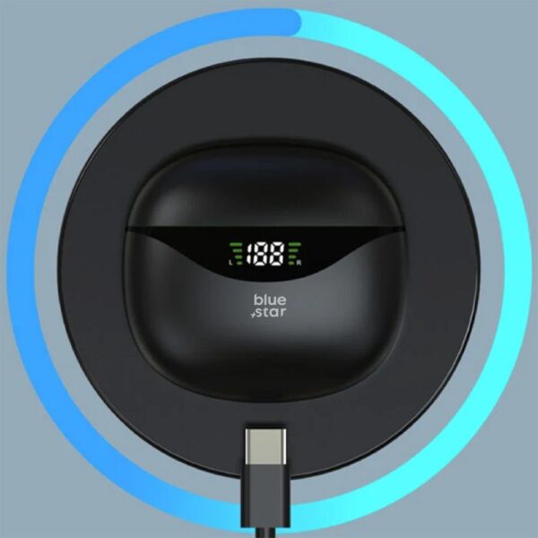 1f8a2ca991c9bd977c593c66a7192888 Wireless earbuds Blue Star T60 TWS black