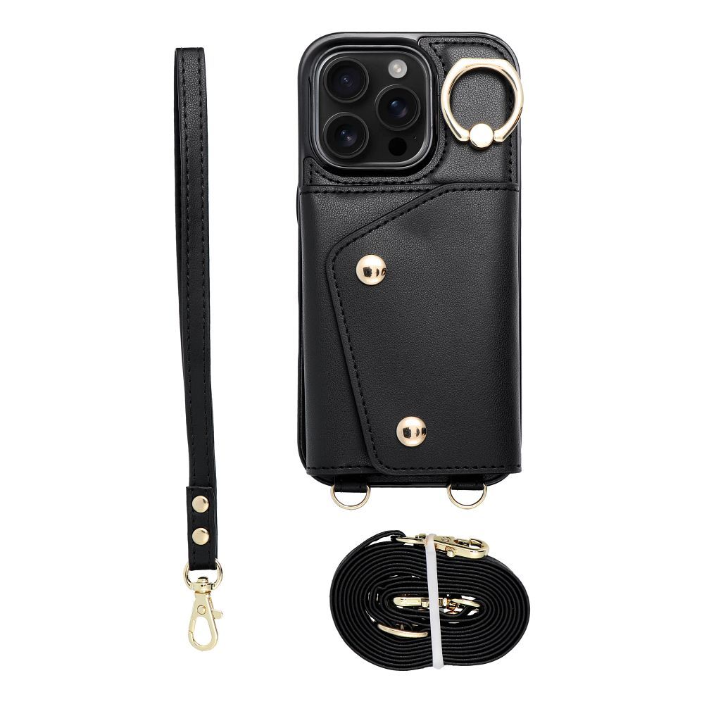 22ad641e6408e80964075e7346325644 Wallet Case WONDER for IPHONE 16 PRO MAX black