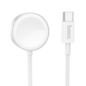 HOCO wireless charger Type C compatible with APPLE Watch and SAMSUNG Watch CW59 white