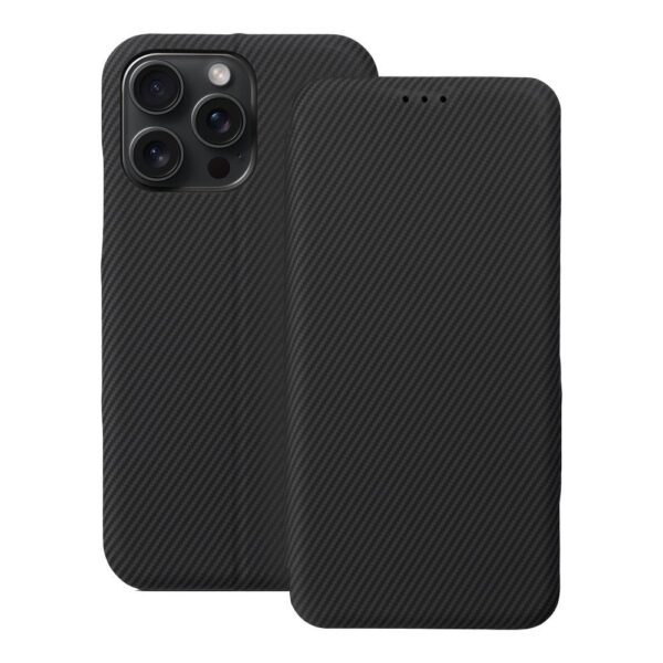FOLIO Side Magnet book case for IPHONE 15 PRO MAX black