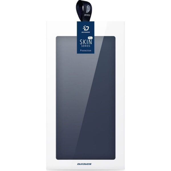 DUX DUCIS wallet case SKIN PRO for IPHONE 16e blue