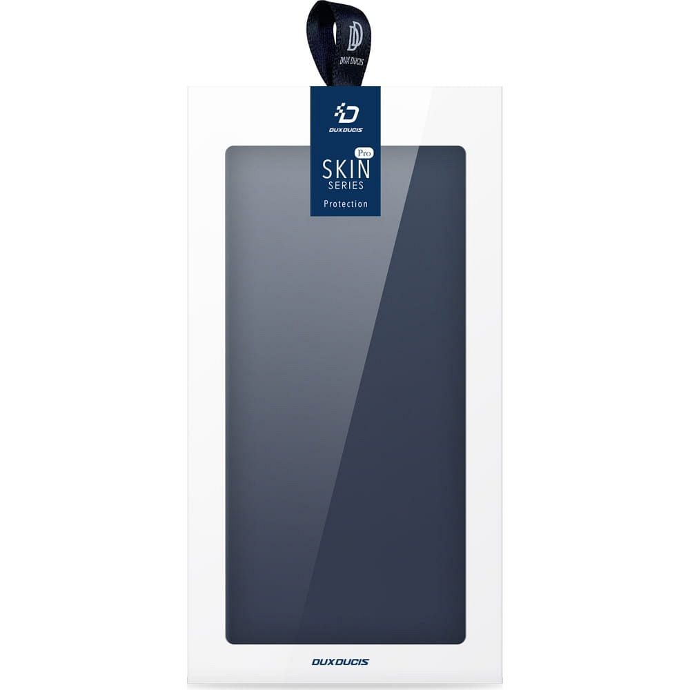 DUX DUCIS wallet case SKIN PRO for IPHONE 16e blue