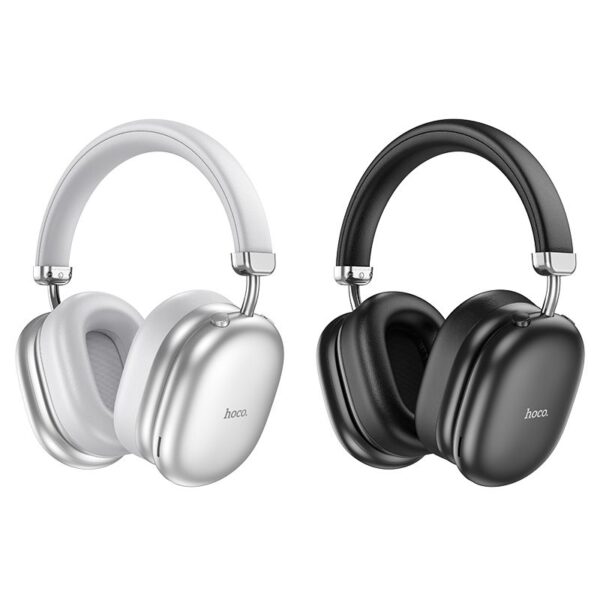 25702e861c693bd14b15a8bbcc8d372a HOCO wireless headphones bluetooth ANC W35 Max white