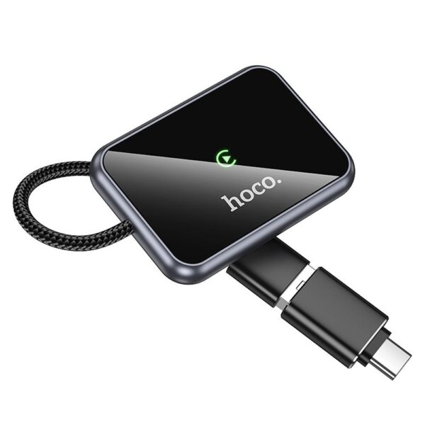 Wireless CarPlay adapter Hoco USB A / USB C HU1 black